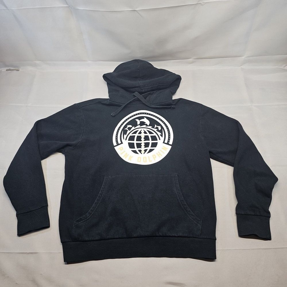 Pink‎ dolphin men's graphic logo hoodie size medium